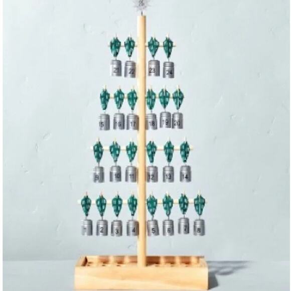 Hearth & Hand by Magnolia Advent Calendar Christmas Count Down– Holiday Decor - Picture 1 of 6
